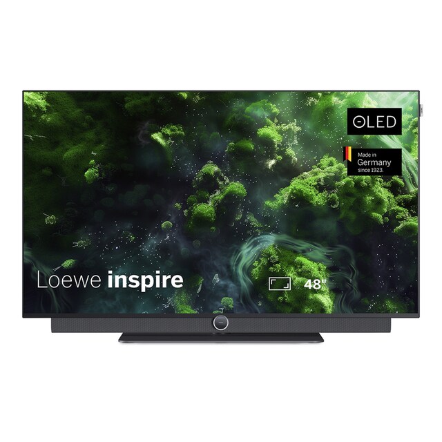 Imagen 0 de TV OLED 121 cm (48") Loewe inspire 48 DR+, UHD 4K, HDR, Wi-Fi y Smart TV con barra de sonido 80W integrable