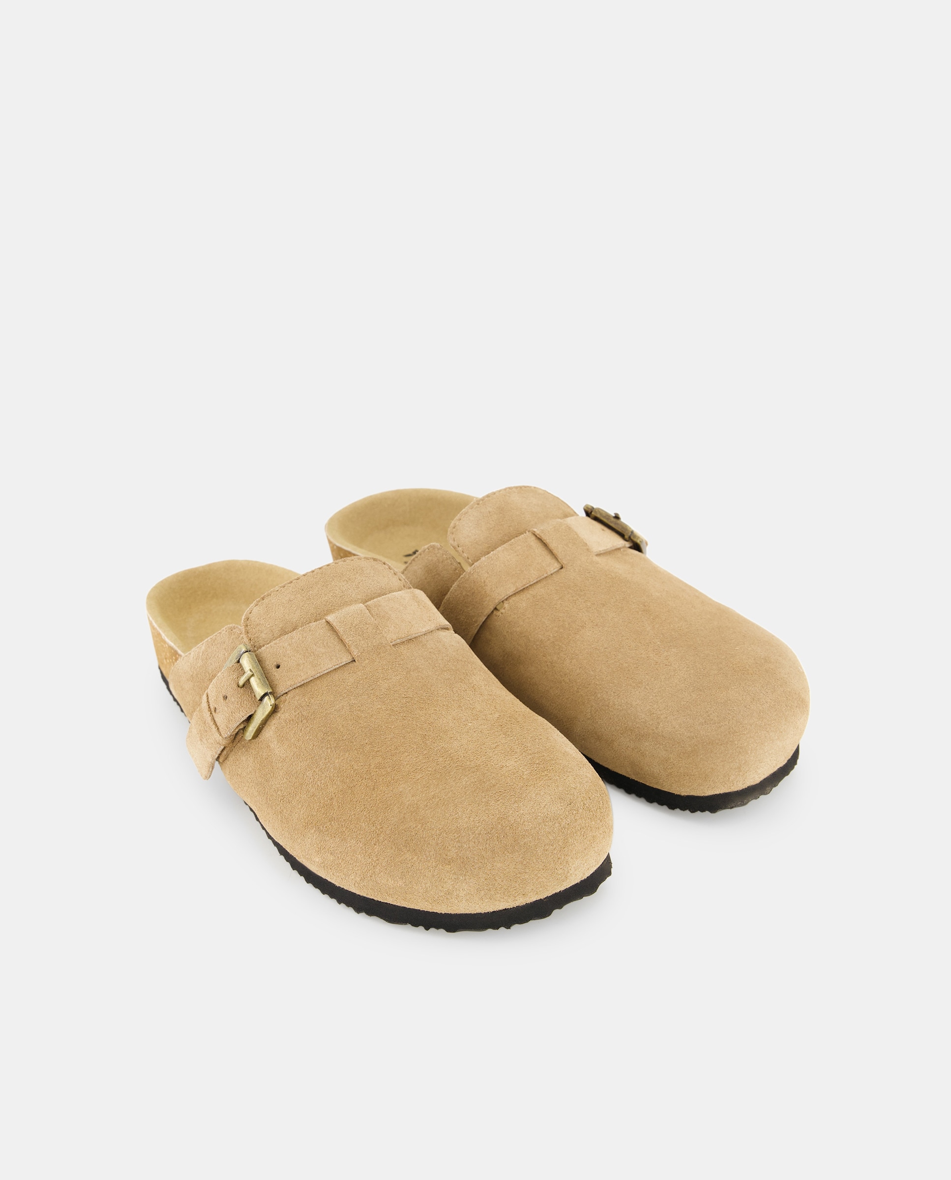 Mules de Camurça - Camel 730 Camel-2