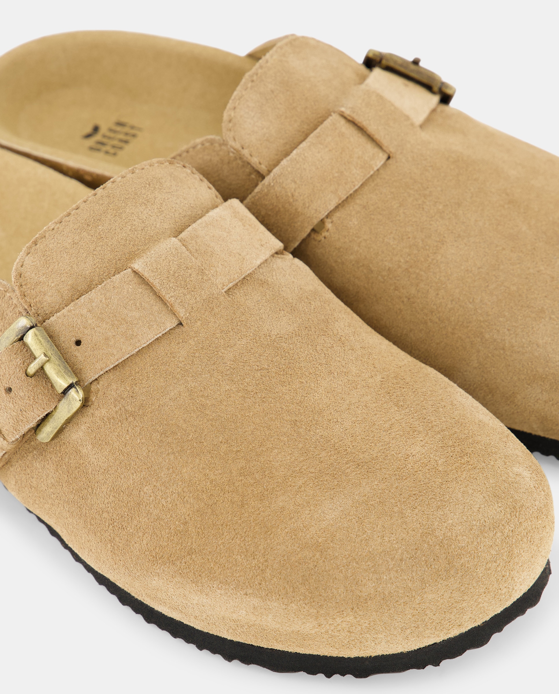Mules de Camurça - Camel 730 Camel-5