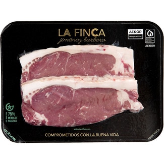 lomo/entrecot de vacuno joven Dos Primaveras peso aproximado bandeja 500 g - La Finca