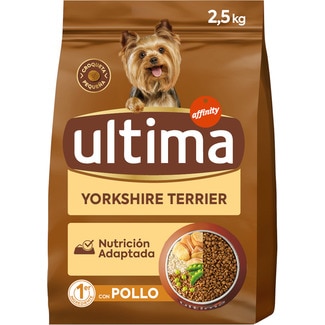 Yorkshire Terrier pienso para perros con pollo bolsa 2,5 kg - Ultima