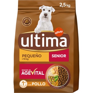 Mini Senior Agevital pienso para perros senior minis con pollo envase 2,5 kg - Ultima
