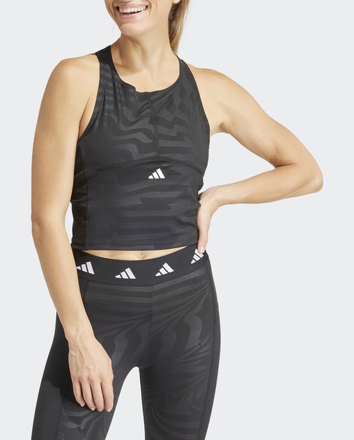 Imagen 0 de Top de mujer Techfit Print Training adidas