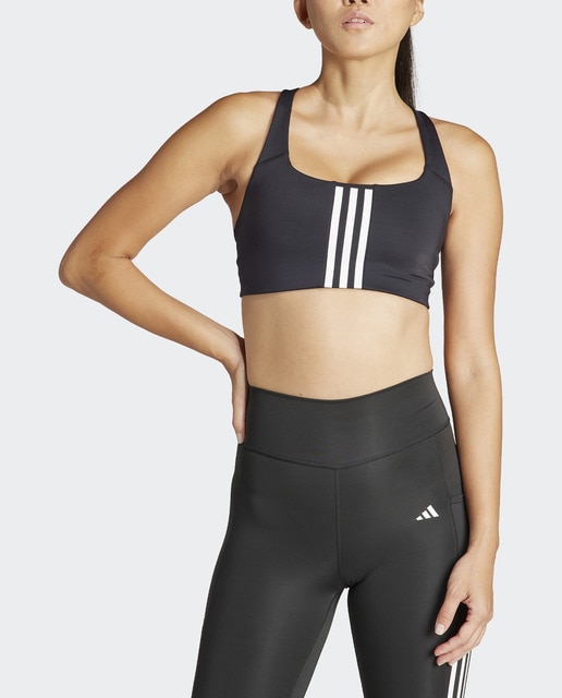 Imagen 0 de Top de mujer Power impact Training 3 bandas adidas