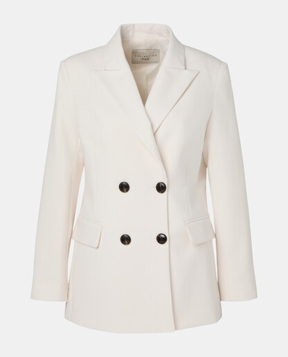 Imagen 0 de Blazer lisa cruzada de mujer