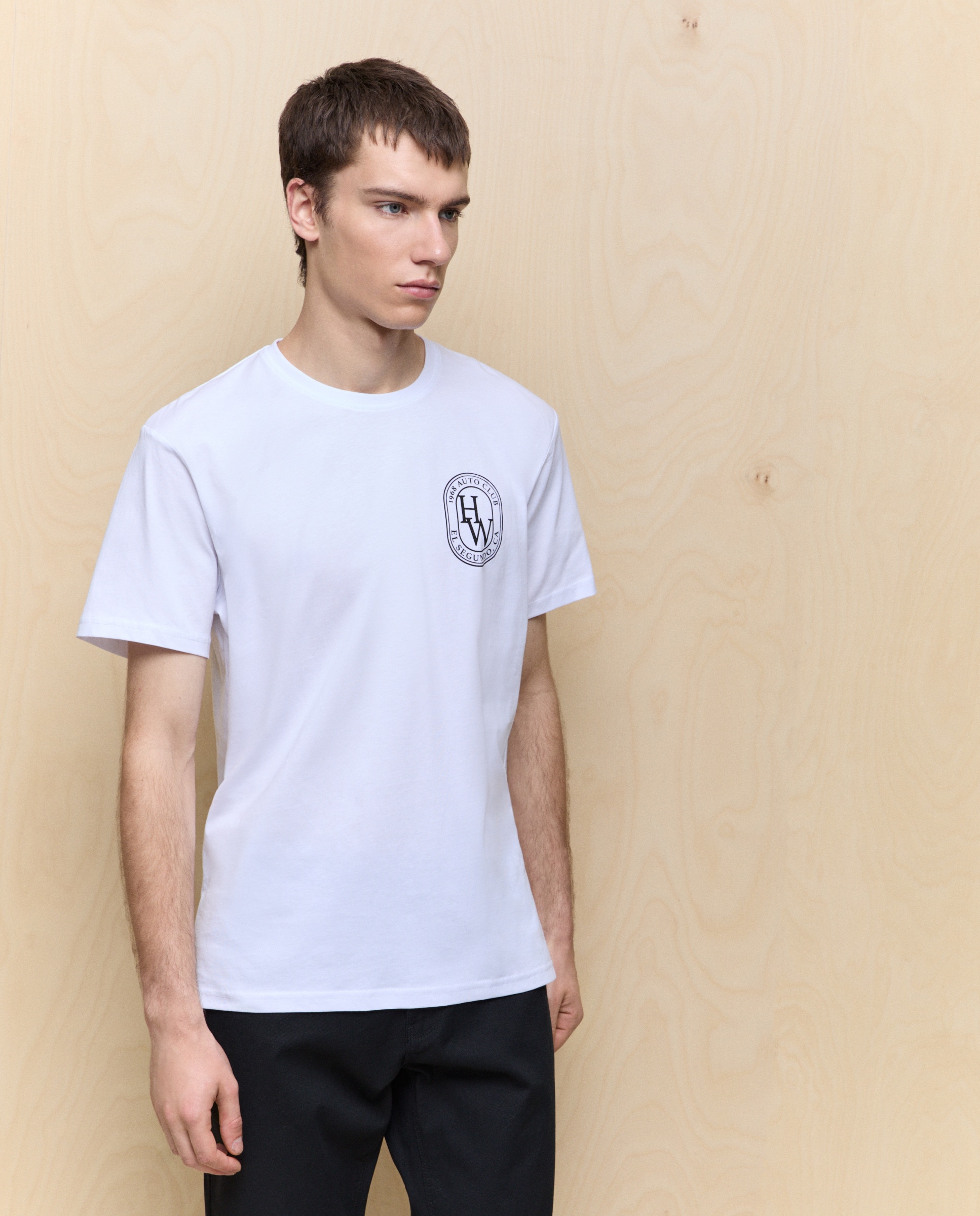 T-shirt de Manga Curta Hot Wheels Branco-1