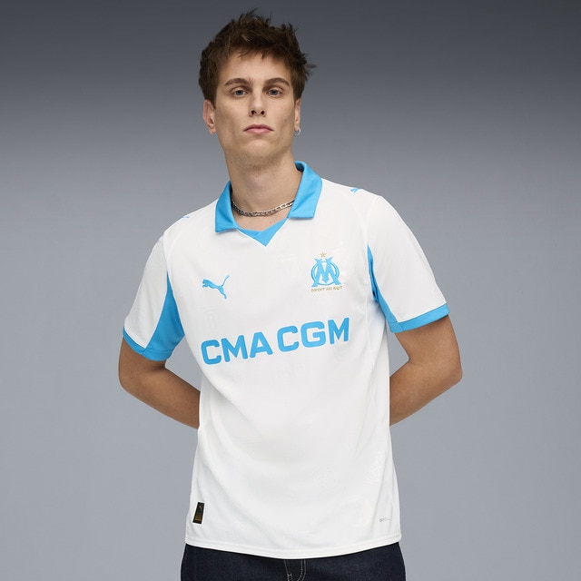 Imagem 0 de T-shirt de Futebol de Homem OM Home Jersey Réplica