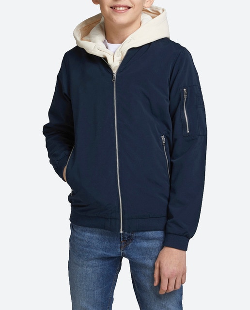 Imagen 0 de Chaqueta bomber de niño azul