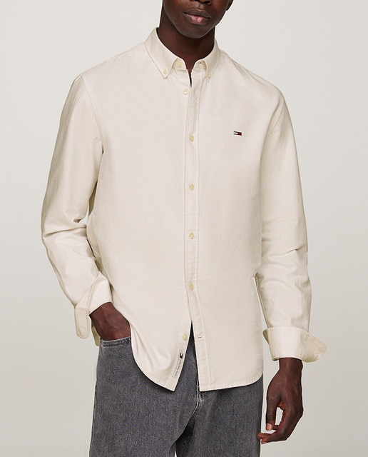 Imagen 0 de Camisa Oxford de hombre regular fit con logo