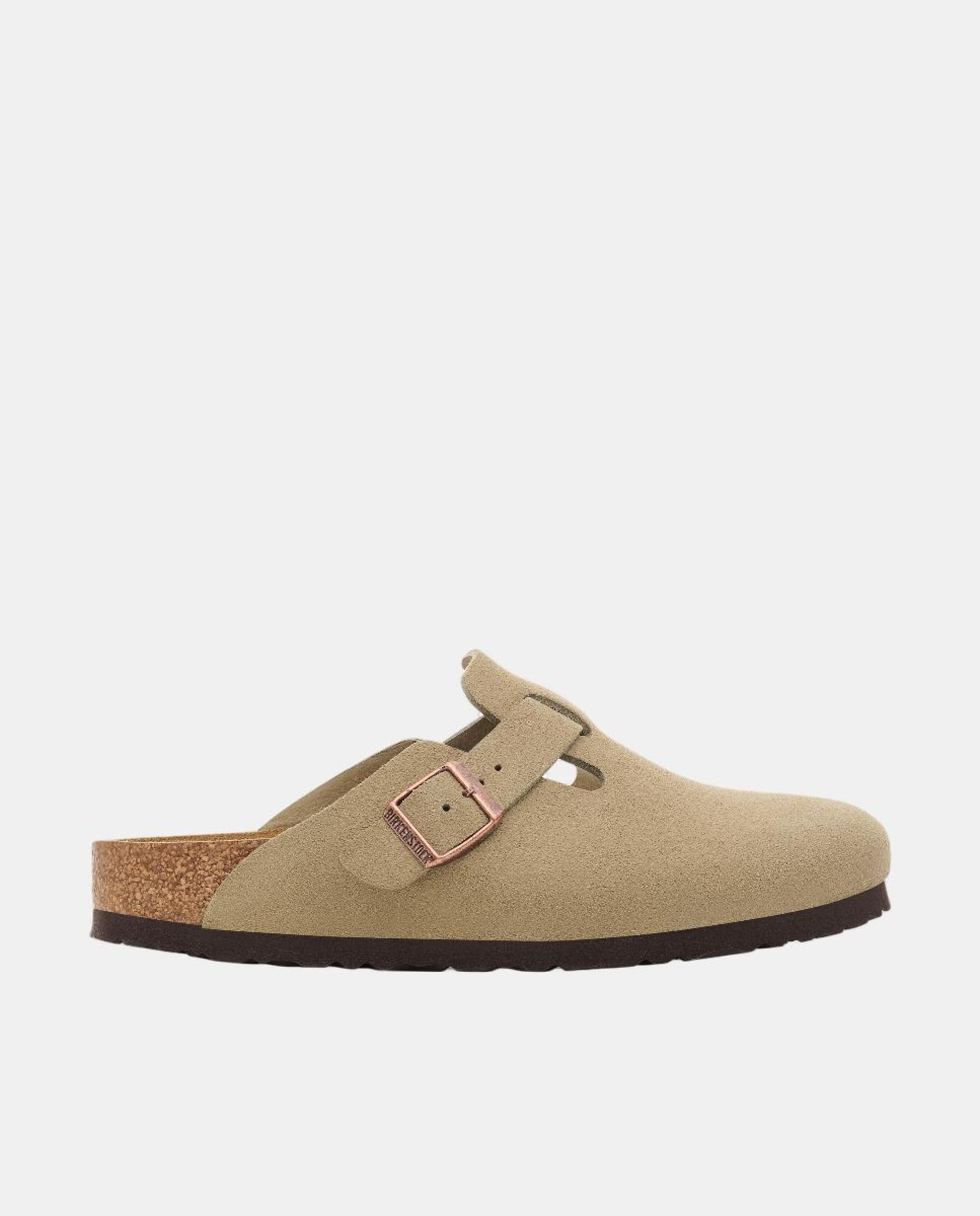 Socas de camurça taupe Taupe-1