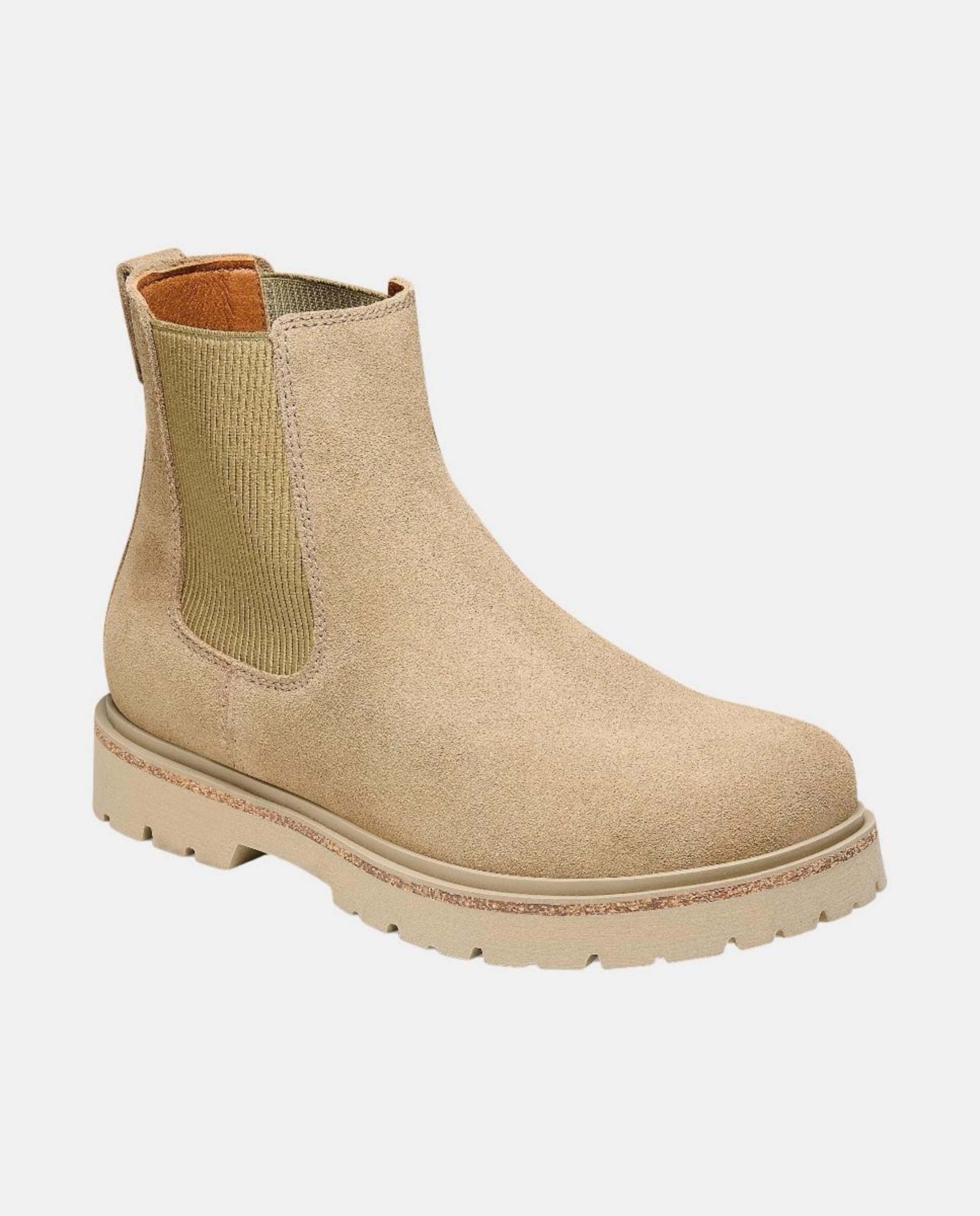 Botins Highwood Slip-On Taupe-2