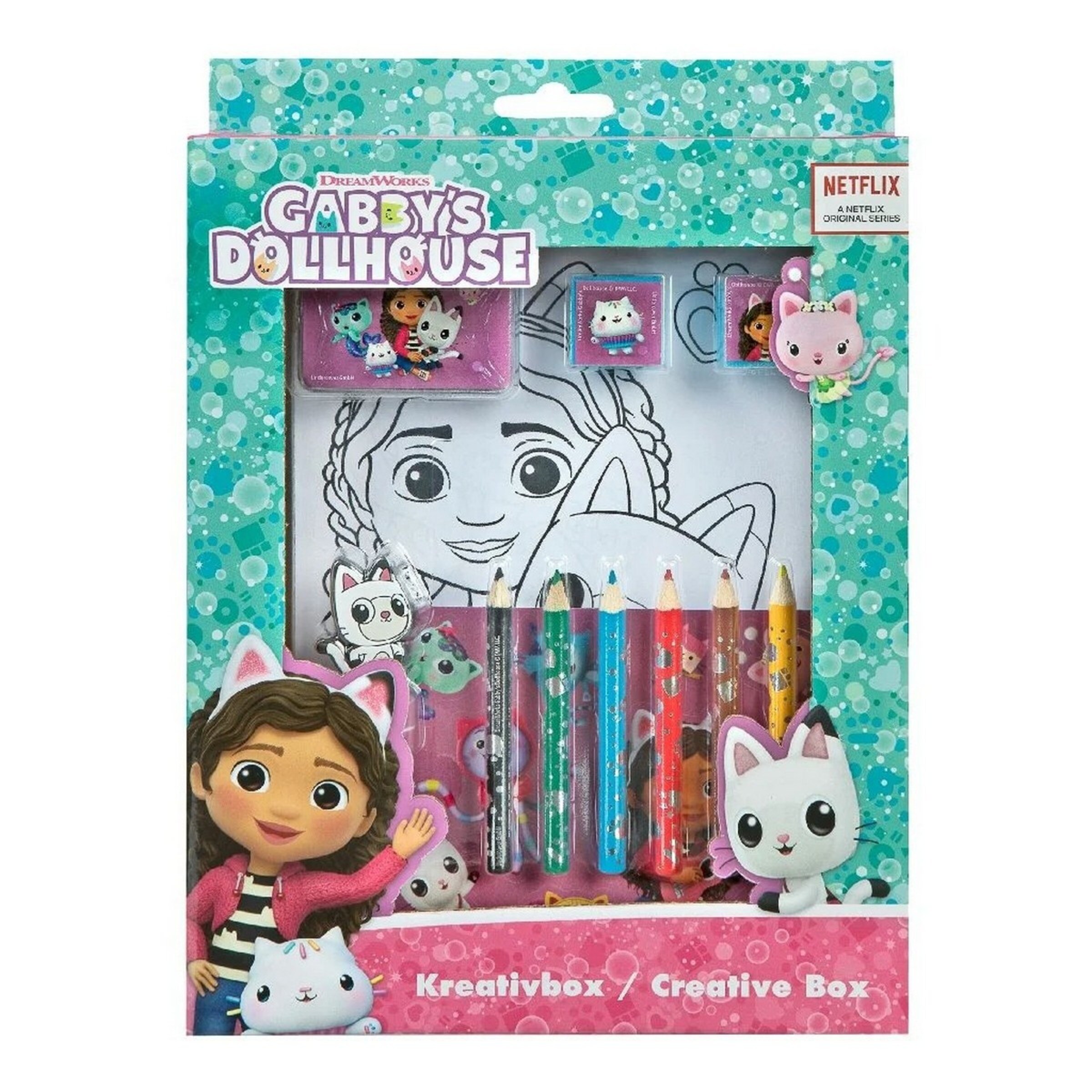 Conjunto de colorir Gabby's Dollhouse 1