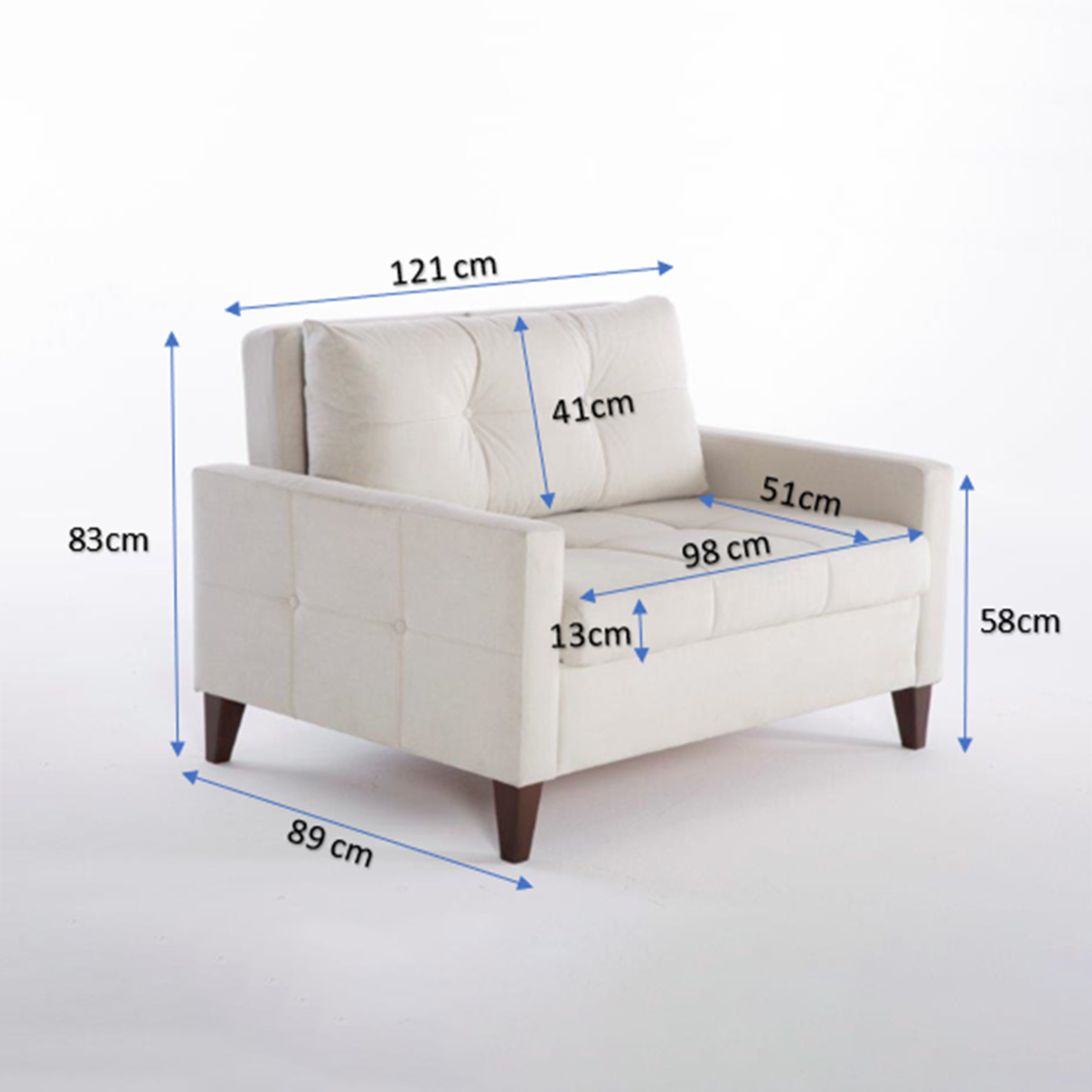 Poltrona-Cama Brest Branco-8