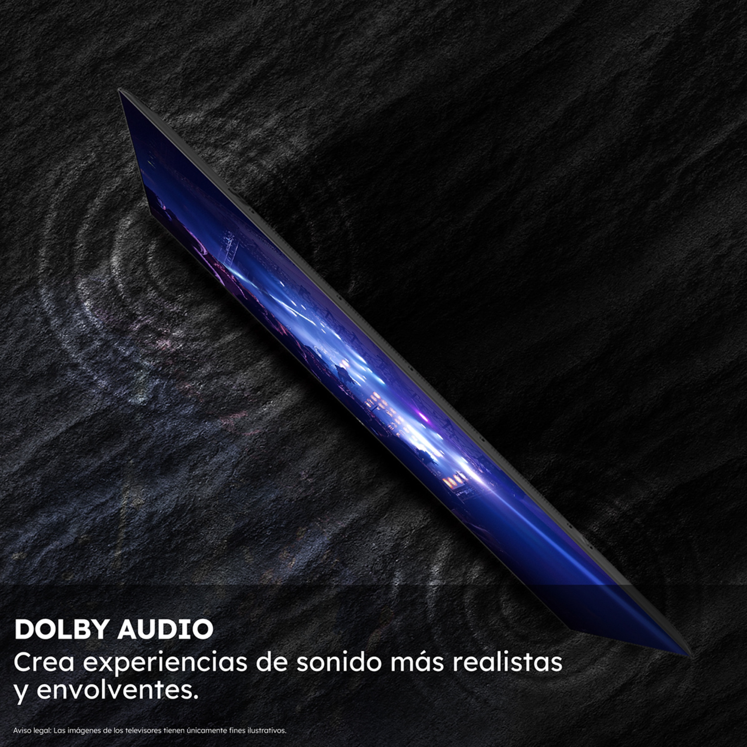 TV LED 108 cm (43") Haier H43K85FUX UHD, Smart Google TV, HDR10, Dolby Audio Negro-10