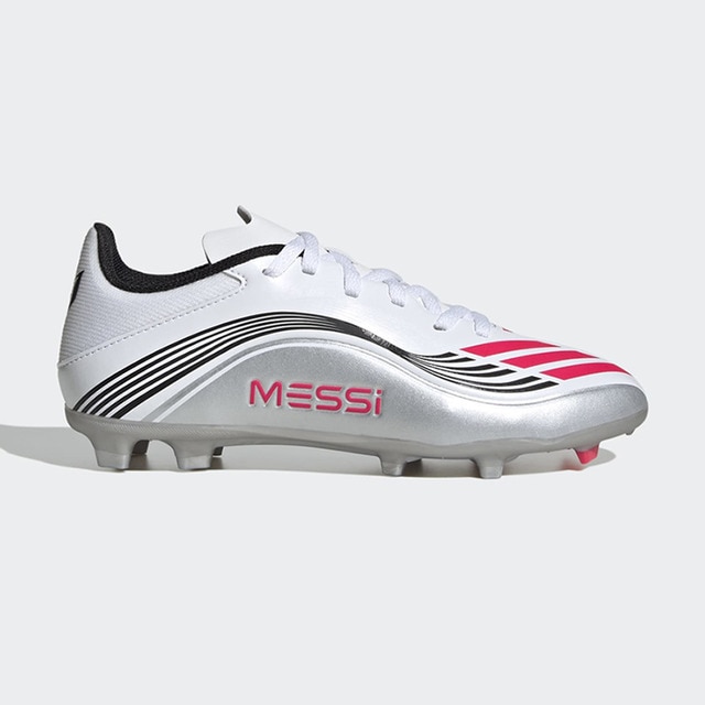 Imagen 0 de Botas de fútbol de niños F50 Messi League FG Adidas
