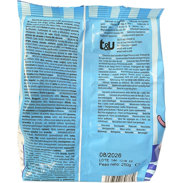 Stich Mini-Schoko-Cookies Tasche 250 g