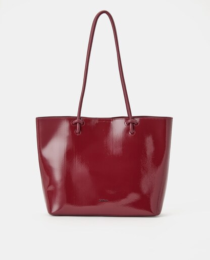 Imagen 0 de Bolso shopping de charol