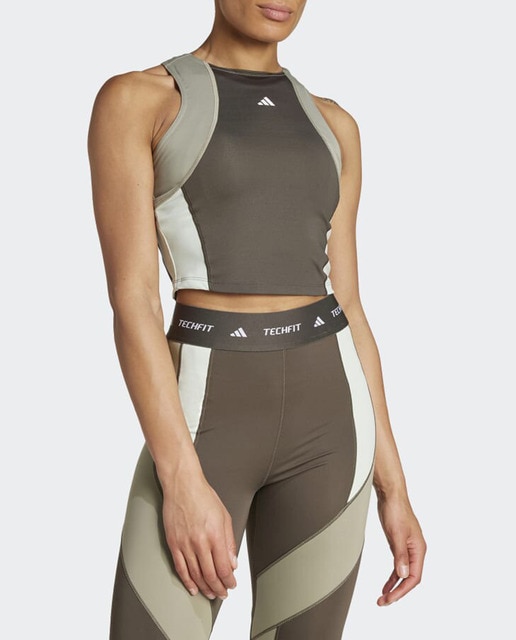 Imagen 0 de Top de mujer Techfit Colorblock Training Adidas