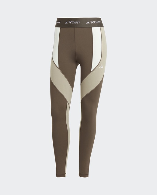 Imagen 0 de Malla de mujer 7/8 Techfit Colorblock adidas