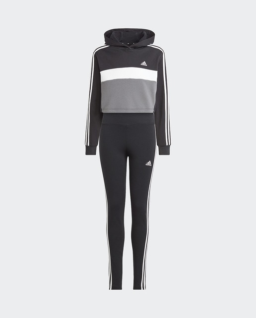 Imagen 0 de Conjunto de niños Tiberio Colorblock Fleece 3 bandas adidas