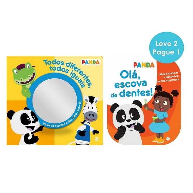 Imagem 0 de Panda - Todos Diferentes, Todos Iguais | Olá, Escova de Dentes!