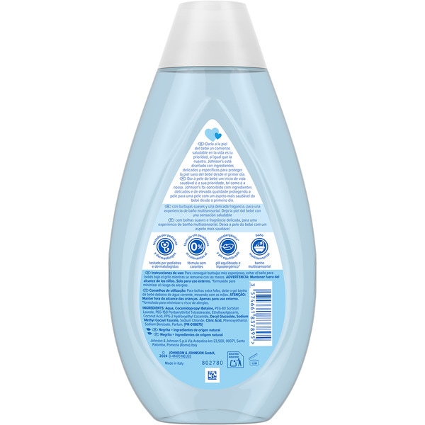 blue liquid bath soap flask 500 ml