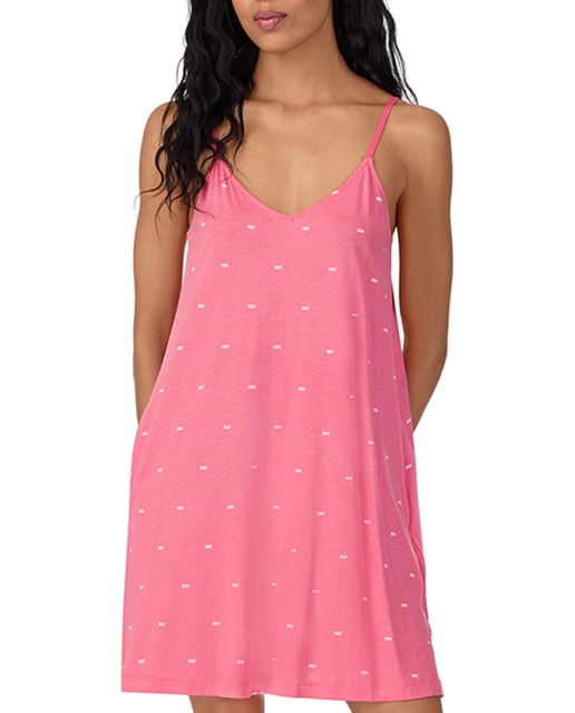 Imagen 0 de Camisón de tirantes en color liso