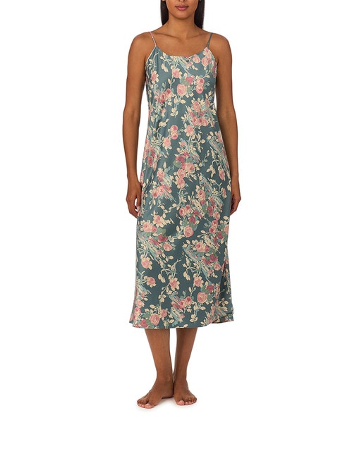 Imagen 0 de Camisón satinado largo