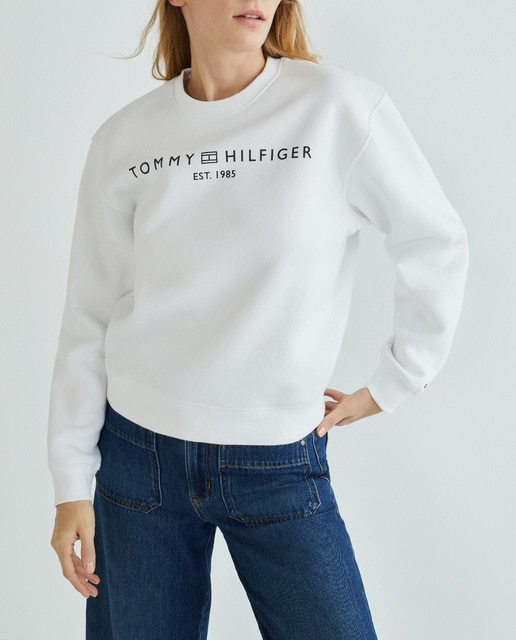 Imagen 0 de Sudadera de mujer de cuello redondo y manga larga