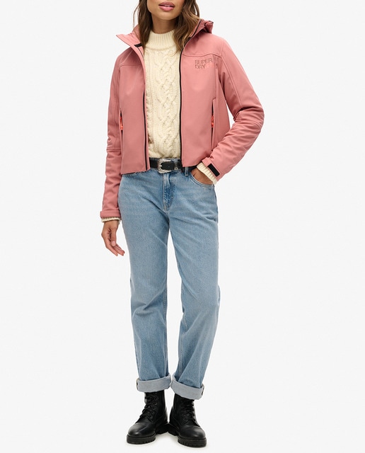 Imagen 0 de Chaqueta con capucha de tejido softshell Trekker JKT