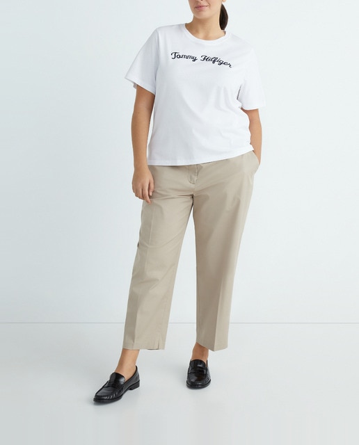 Imagen 0 de Pantalón de mujer recto de cintura media