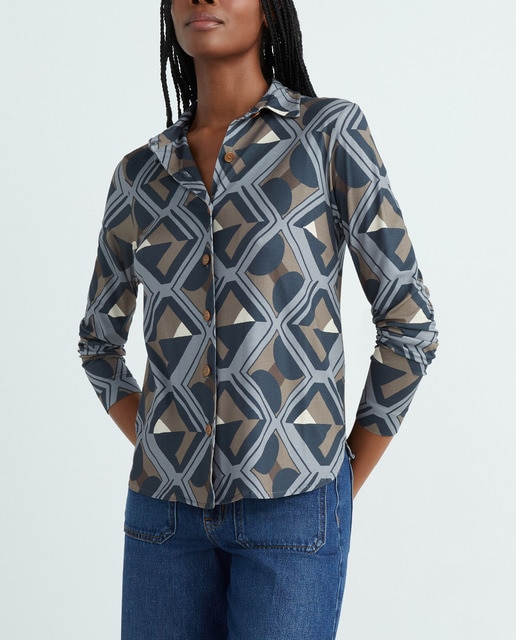 Imagen 0 de Camisa de manga larga de mujer