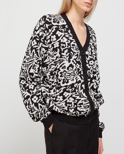 Imagen 0 de Chaqueta de mujer cuello pico hombro caído