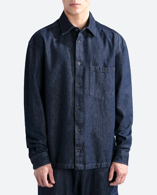 Imagen 0 de Sobrecamisa de hombre tallas grandes denim