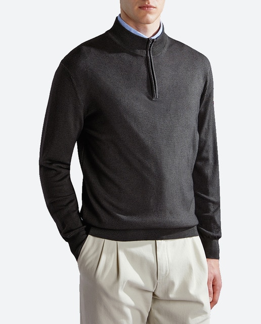 Imagen 0 de Jersey de hombre cuello media cremallera
