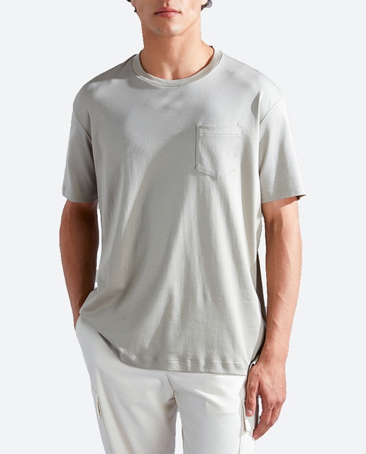 Imagen 0 de Camiseta de hombre tallas grandes manga corta, Bolsillos en el pecho