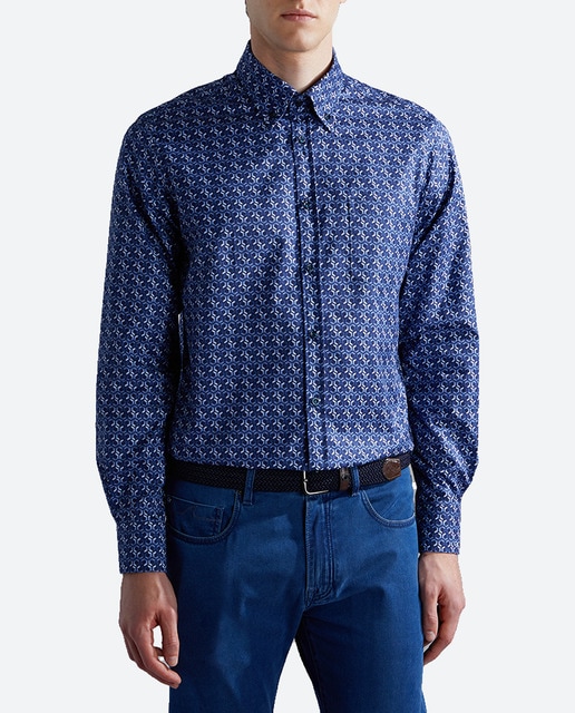 Imagen 0 de Camisa de hombre tallas grandes manga larga