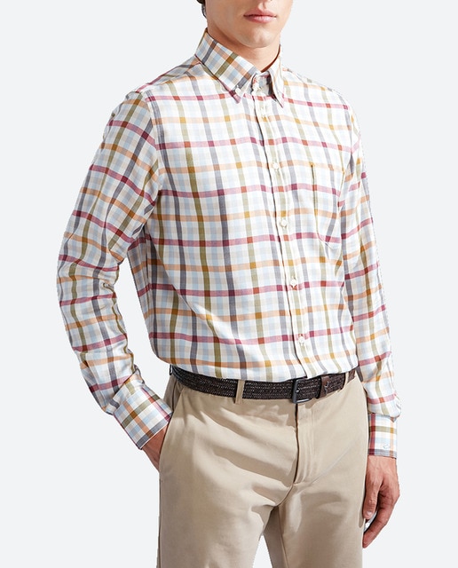 Imagen 0 de Camisa de hombre tallas grandes sport manga larga,