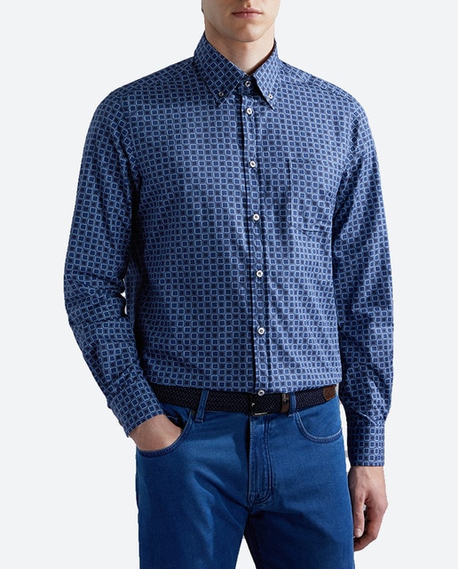 Imagen 0 de Camisa de hombre tallas grandes manga larga