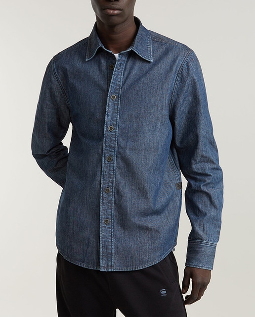 Imagen 0 de Camisa denim Regular de hombre
