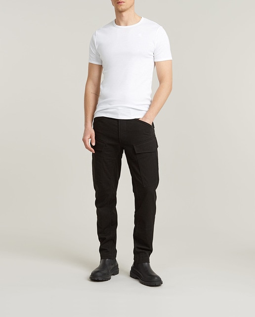 Imagen 0 de Pantalones Cargo de corte estrecho y recto de hombre