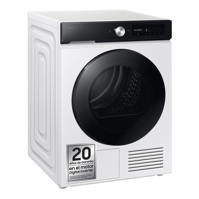 Imagen 0 de Secadora Bespoke AI Samsung 9kg QuickDrive™ Clase A Blanca DV90DB7845GEU3