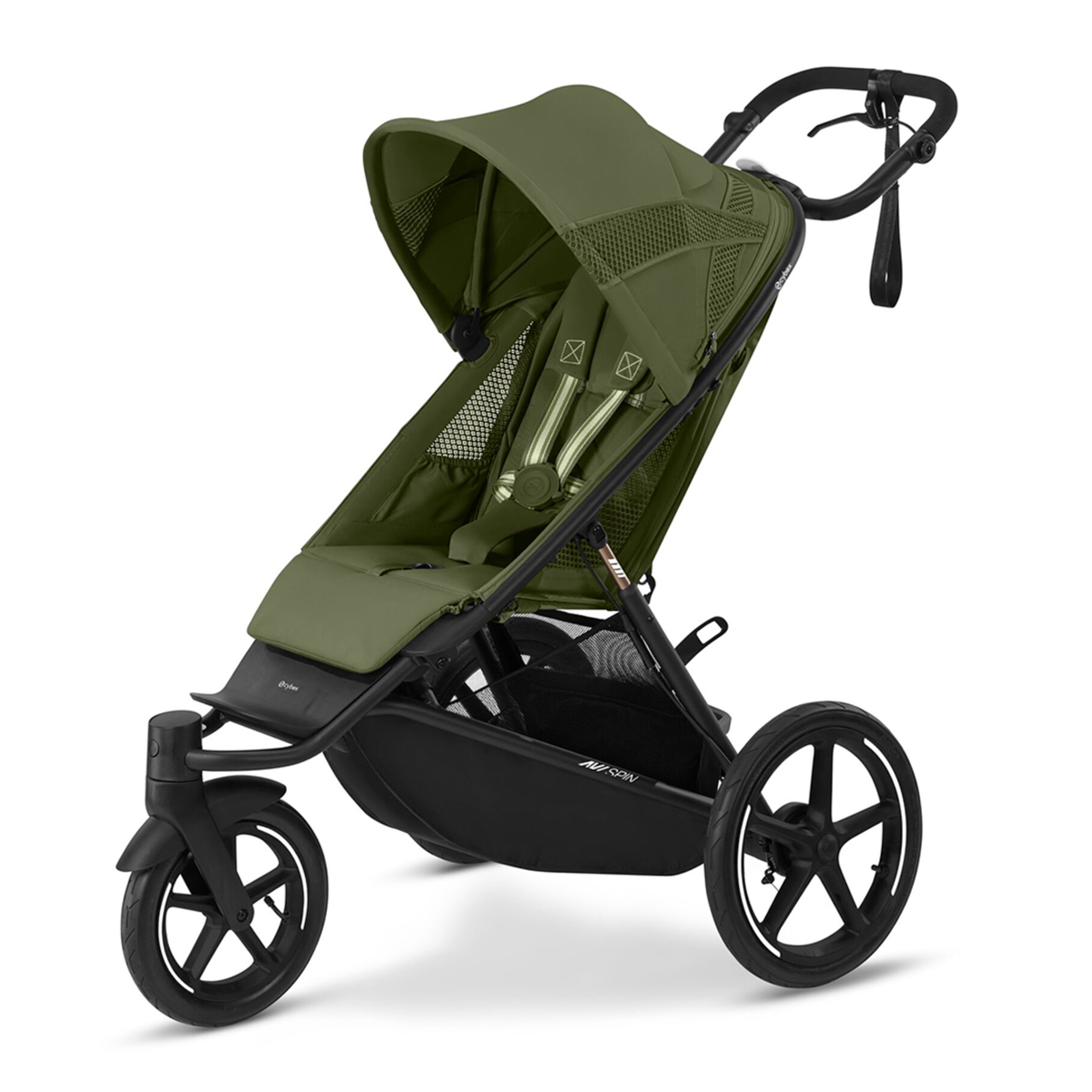 Carrinho de Passeio Avi Spin Verde-1