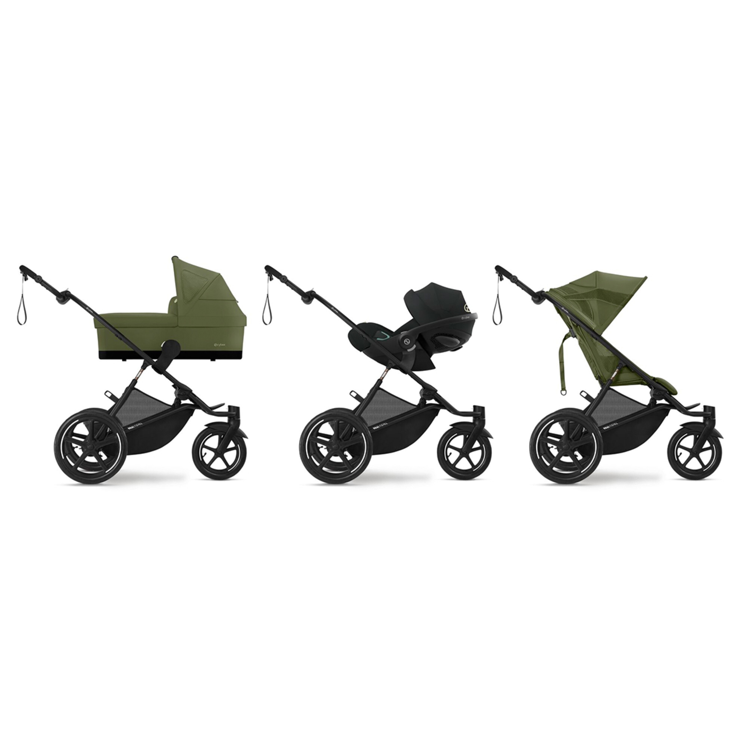 Carrinho de Passeio Avi Spin Verde-9