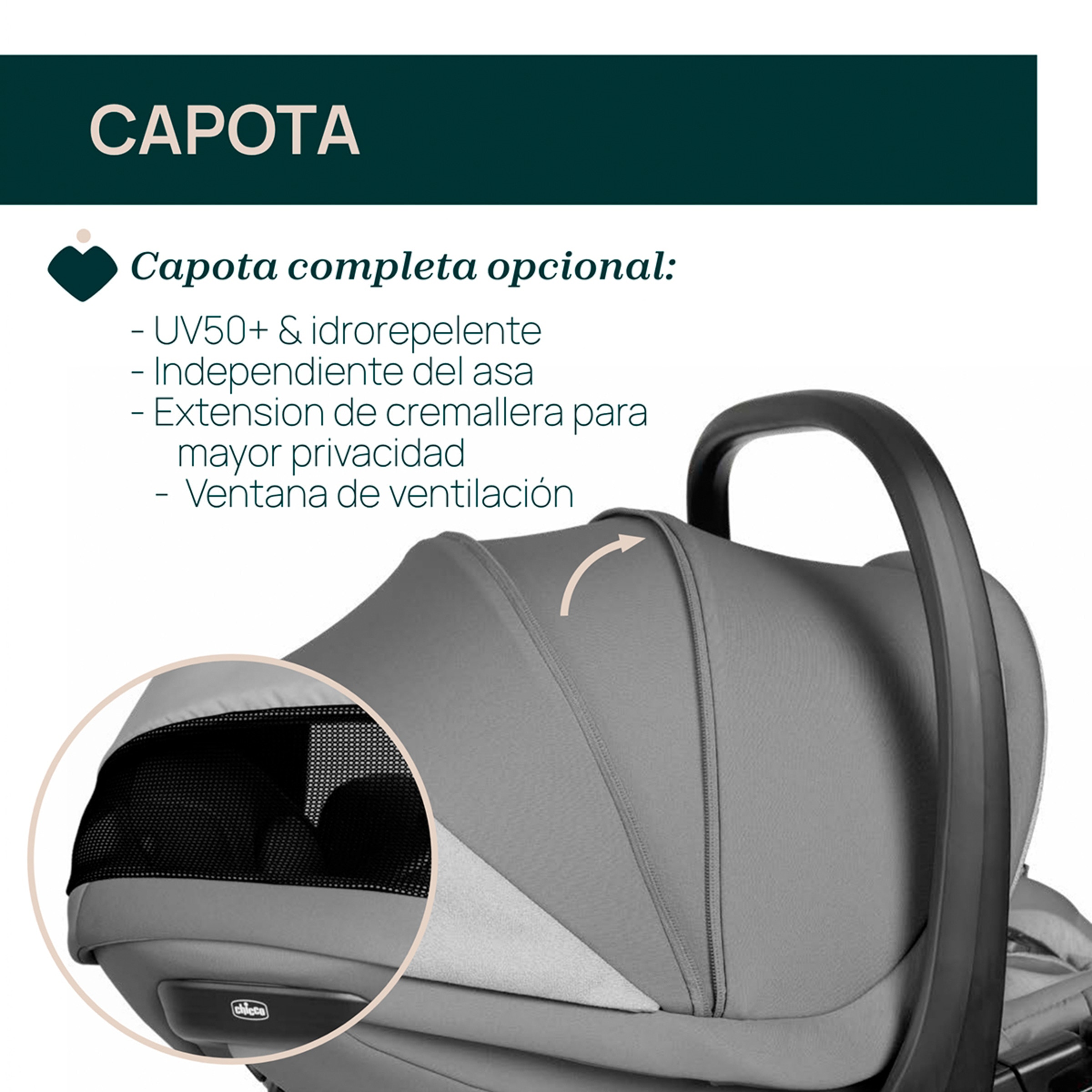 Silla de coche Chicco First Seat Recline i-Size (40-87 cm) Negro-7