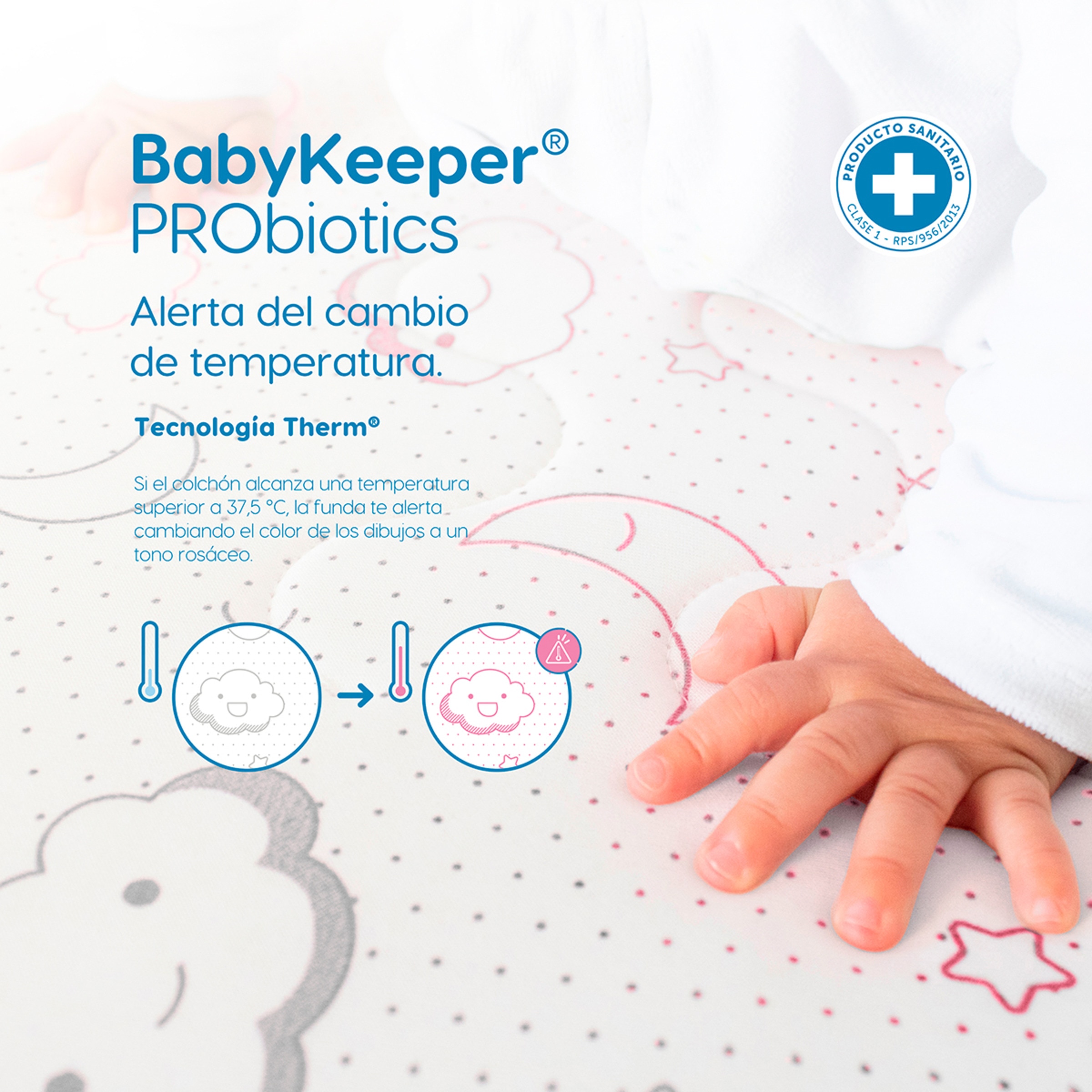 Colchão de Berço Probiotics Branco-5