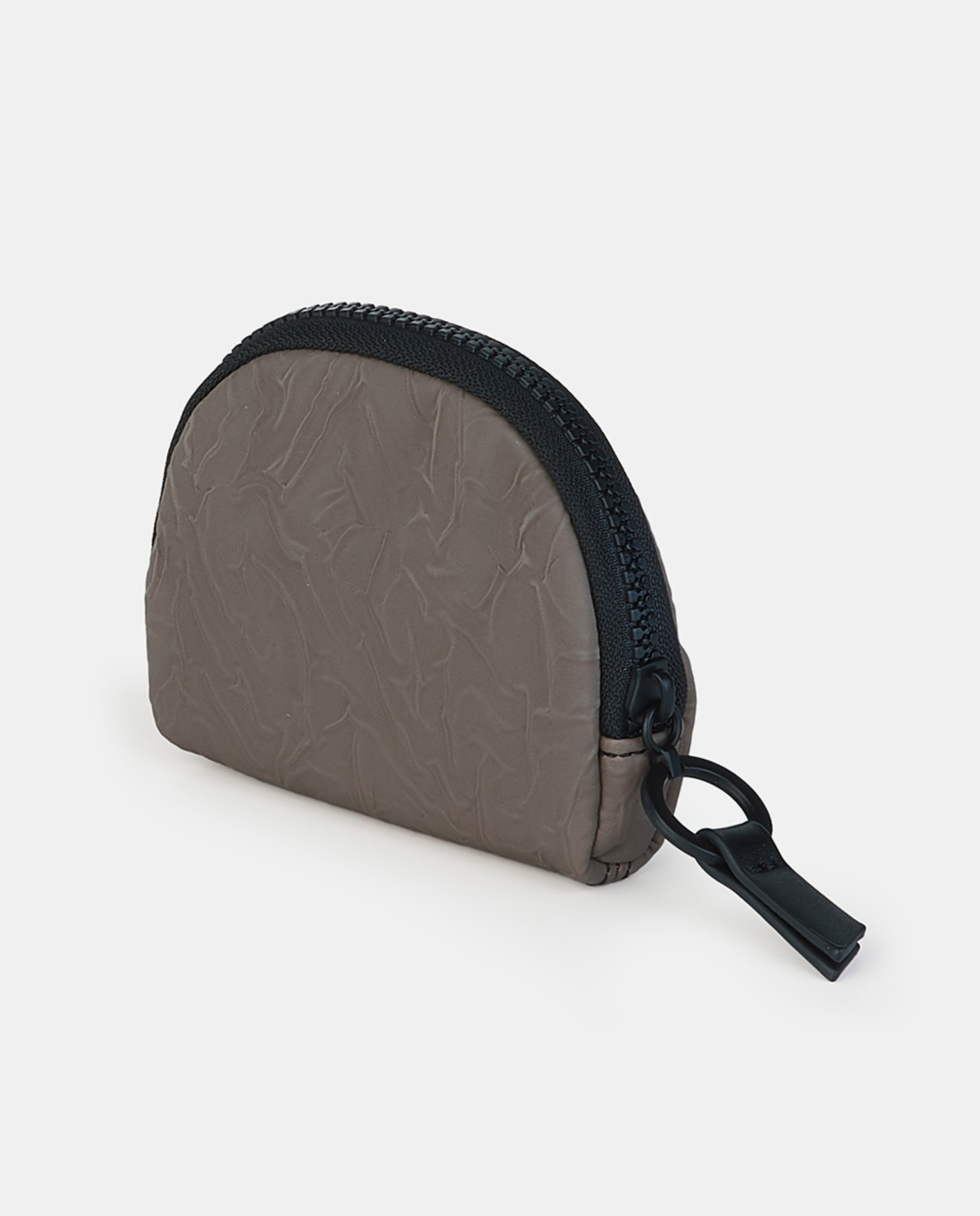 Porta-Moedas com Fecho de Correr Taupe-2