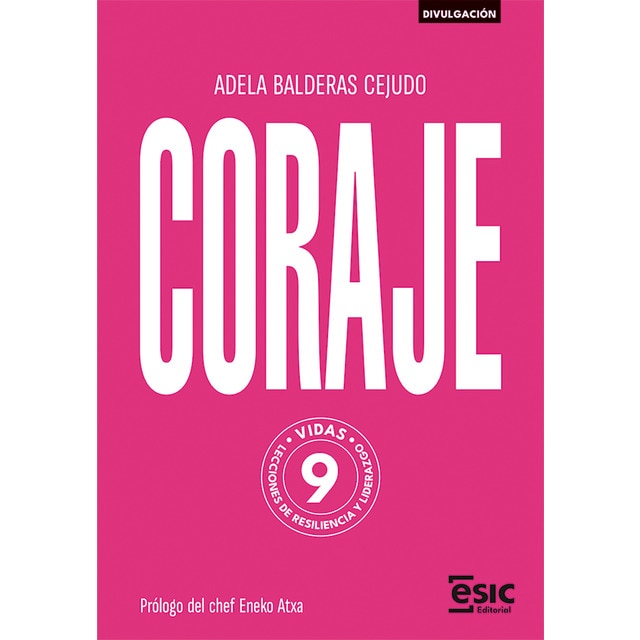 Imagem 0 de CORAJE: Nueve vidas, nueve lecciones de resiliencia y liderazgo (Capa mole com abas)