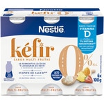 Multifruit flavour kefir 6-pack units 100 g