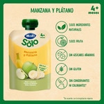 Beutel mit Apfel und Banane glutenfrei ab 4 Monate 100 g